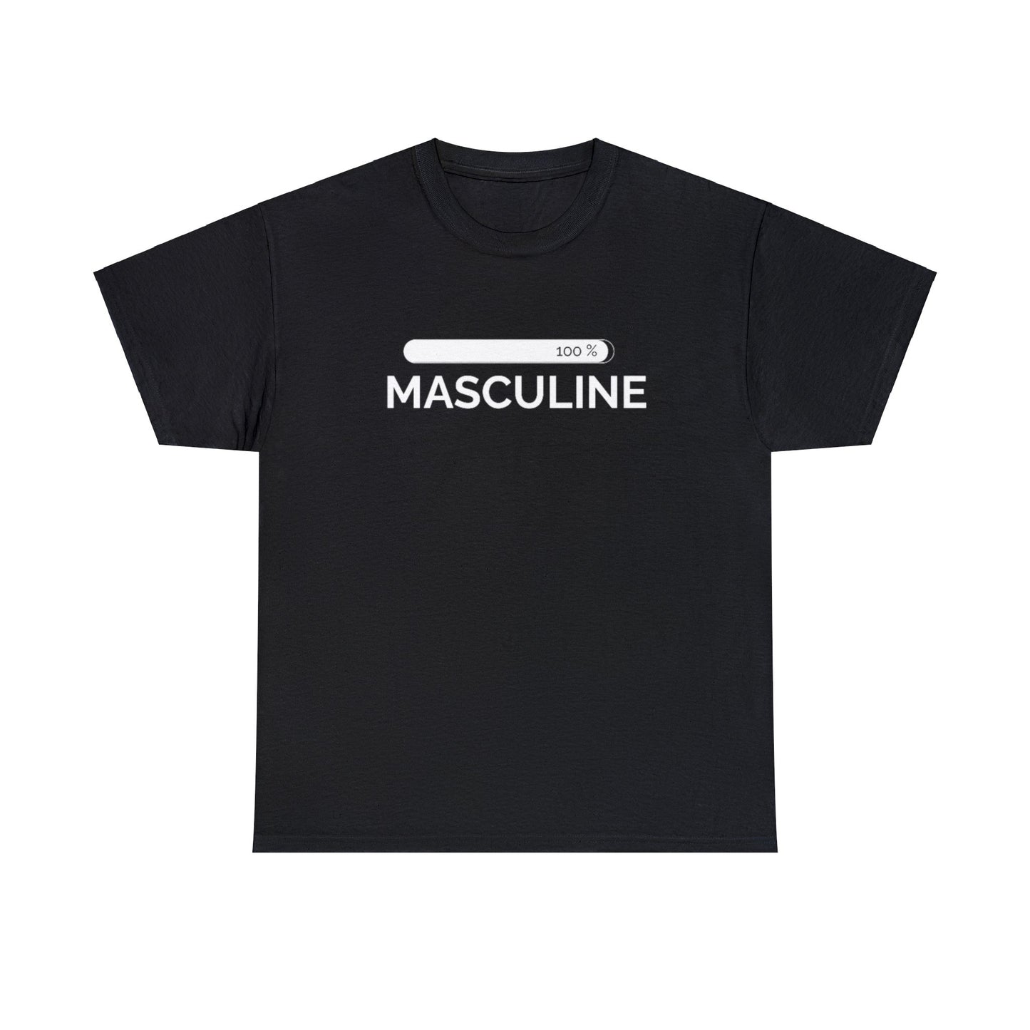 Men's Masculine Black T-Shirt