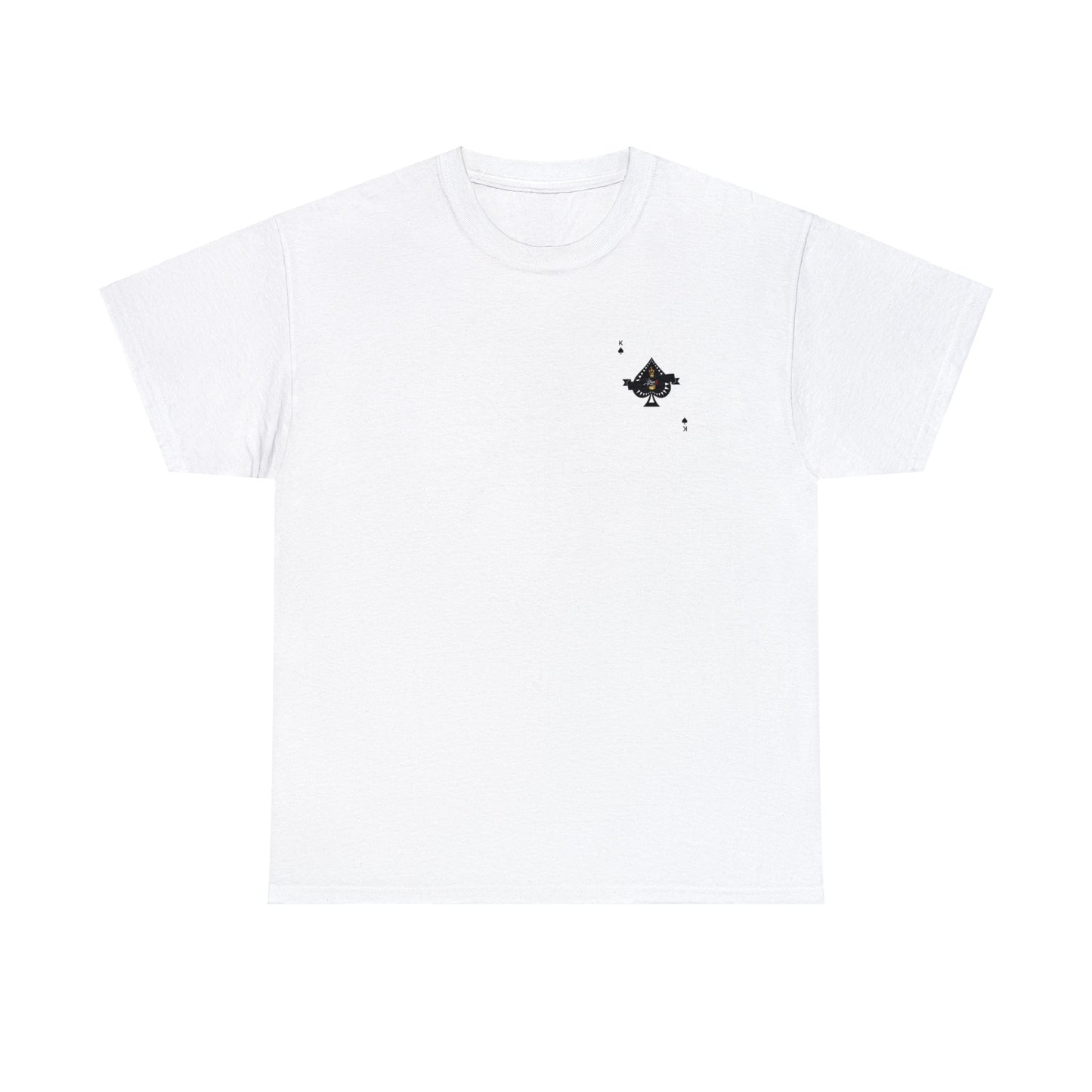 Men's Ace King White Tee