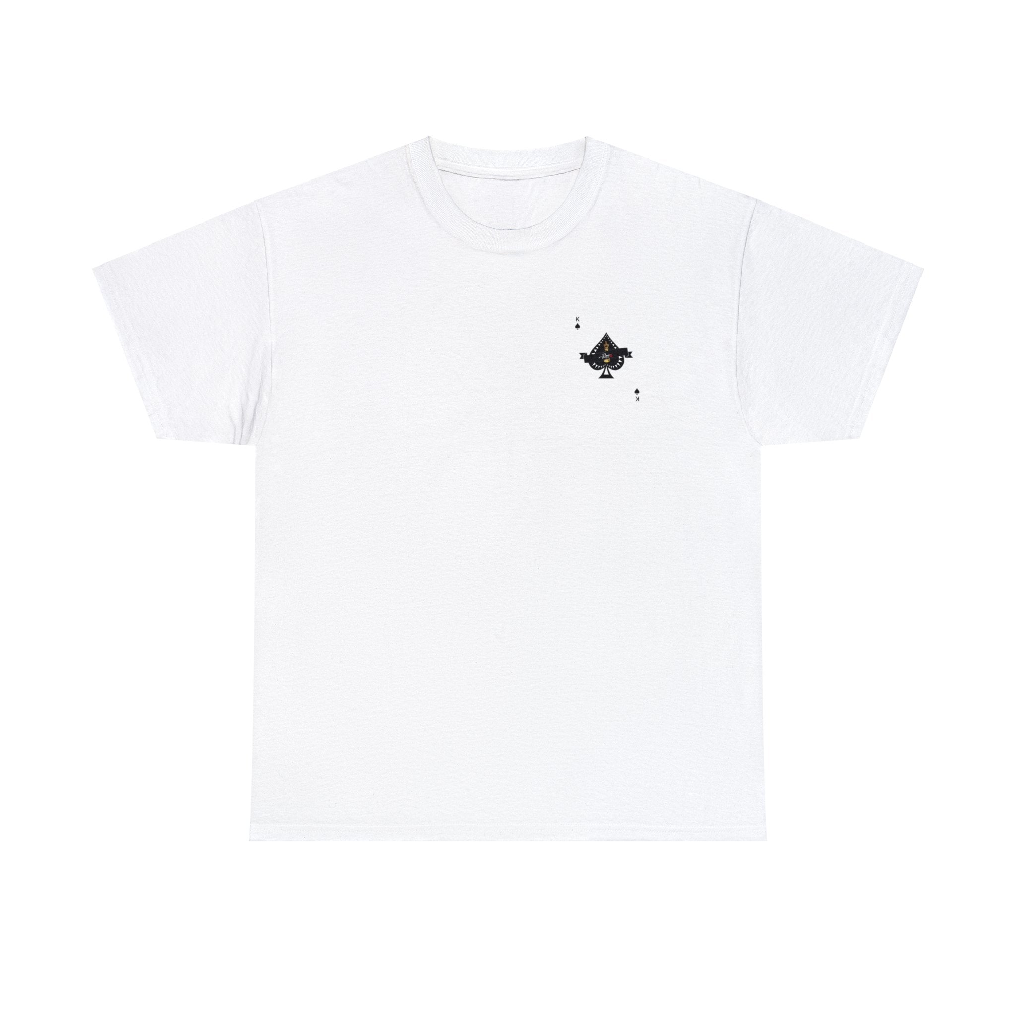 Men's Ace King White Tee