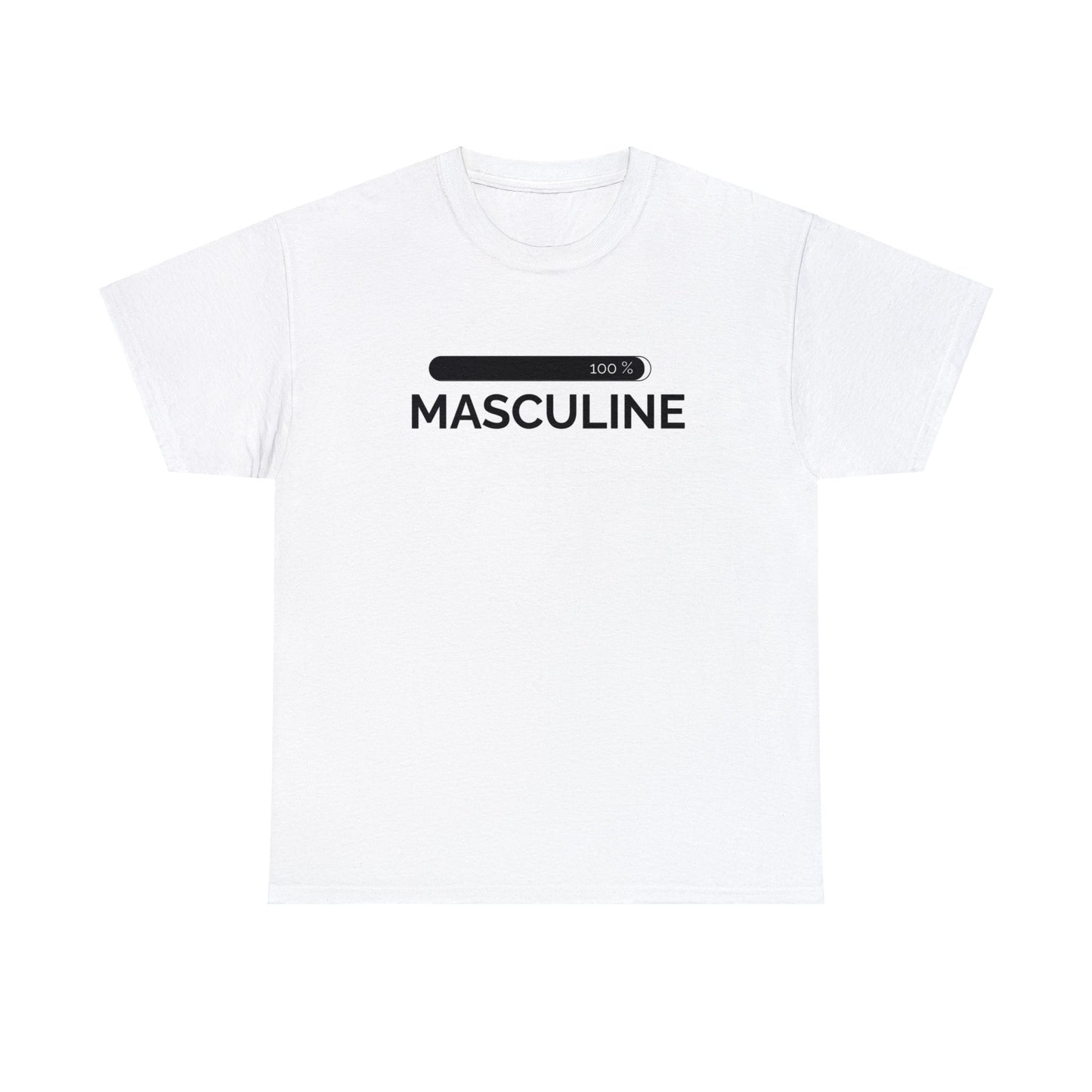 Men's Masculine White T-Shirt