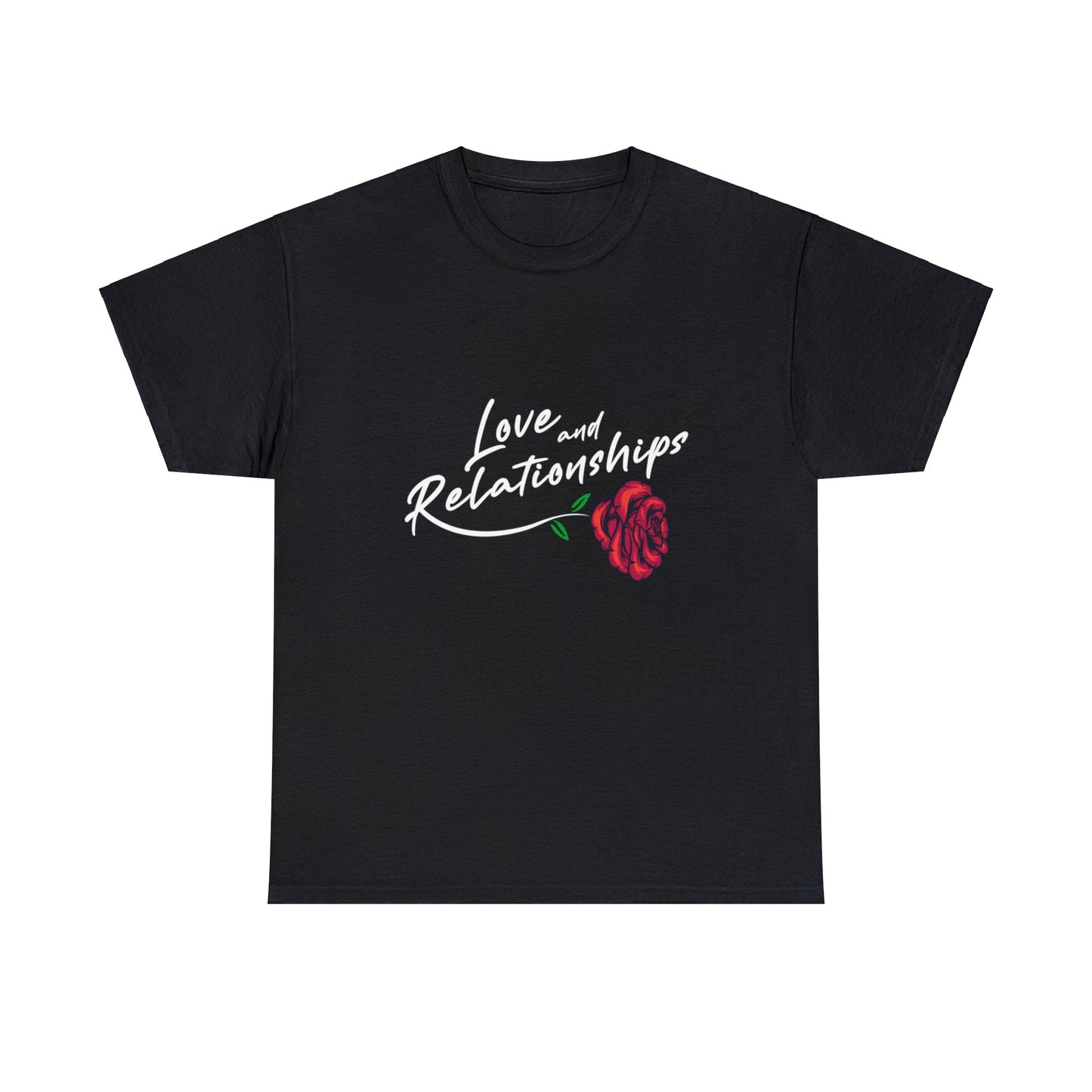 Women's Love & Relationships Black T-Shirt