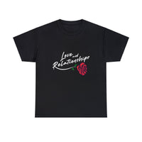 Women's Love & Relationships Black T-Shirt