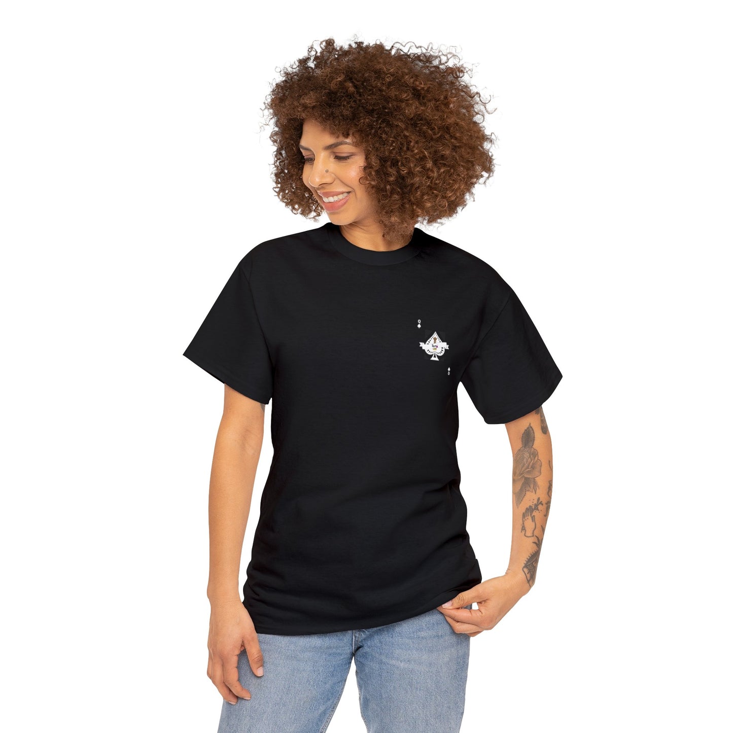 Women's Ace Queen Black Tee