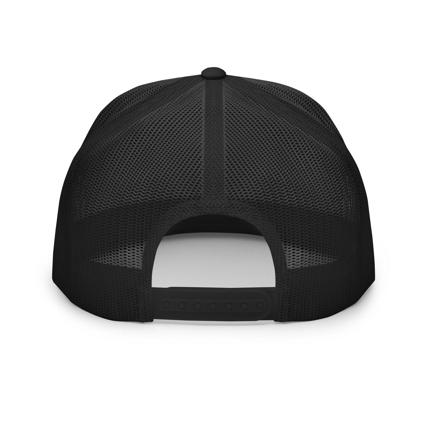 Woman's Queen Black Trucker Cap