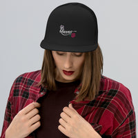 Woman's Queen Black Trucker Cap