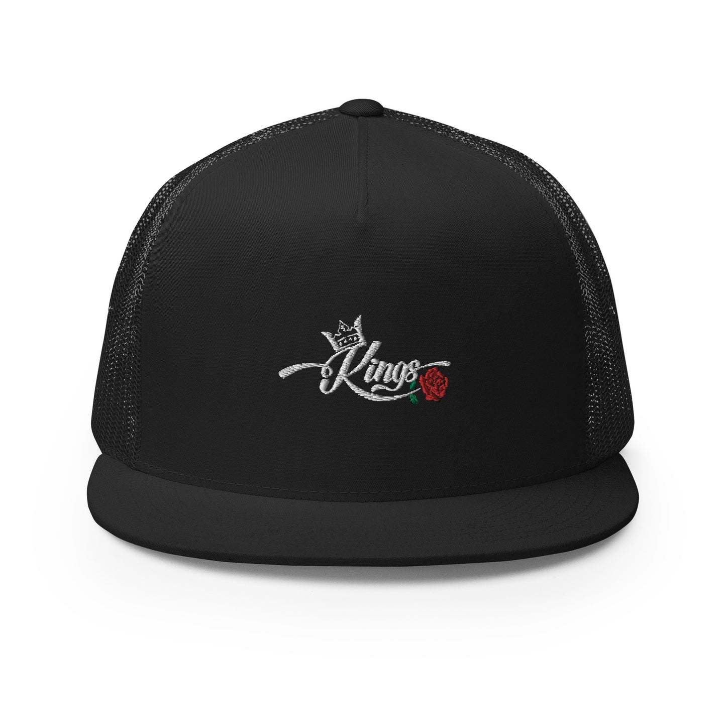 Men's King Black Trucker Cap