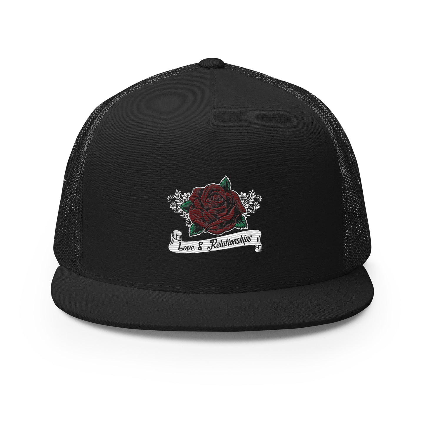 Premium Love & Relationships Black Trucker Cap