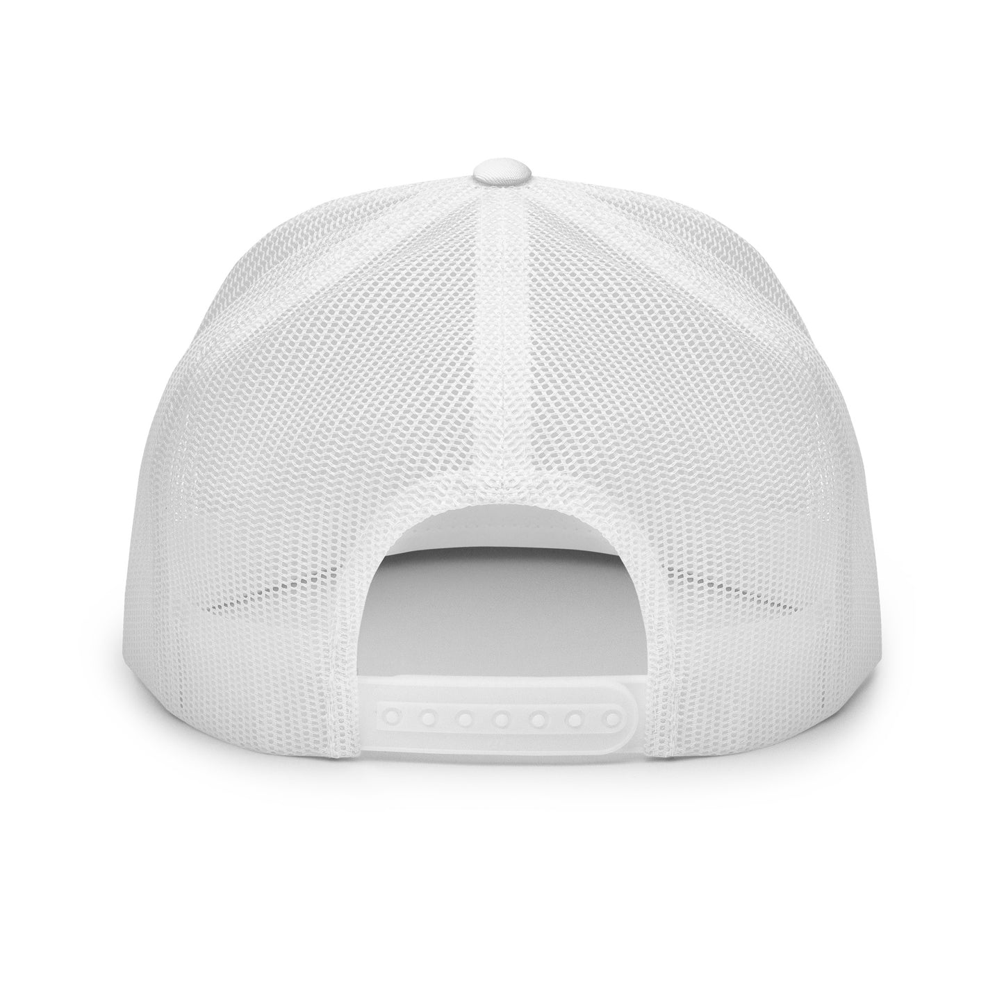 Woman's Feminine White Trucker Cap