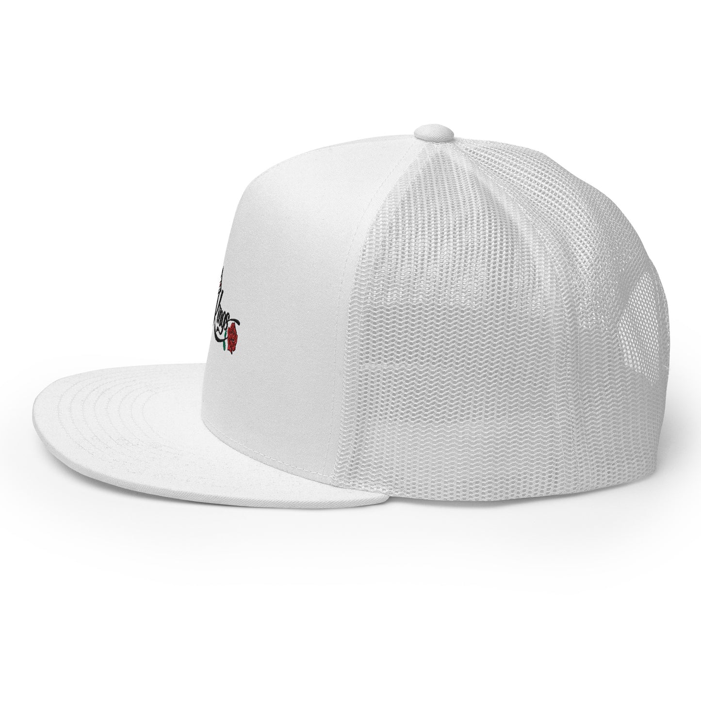 Men's King White Trucker Cap