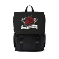 Premium Love & Relationships Black Casual Shoulder Backpack