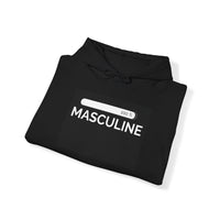 Men's Masculine Black Hoodie