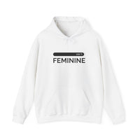 Woman's Feminine White Hoodie