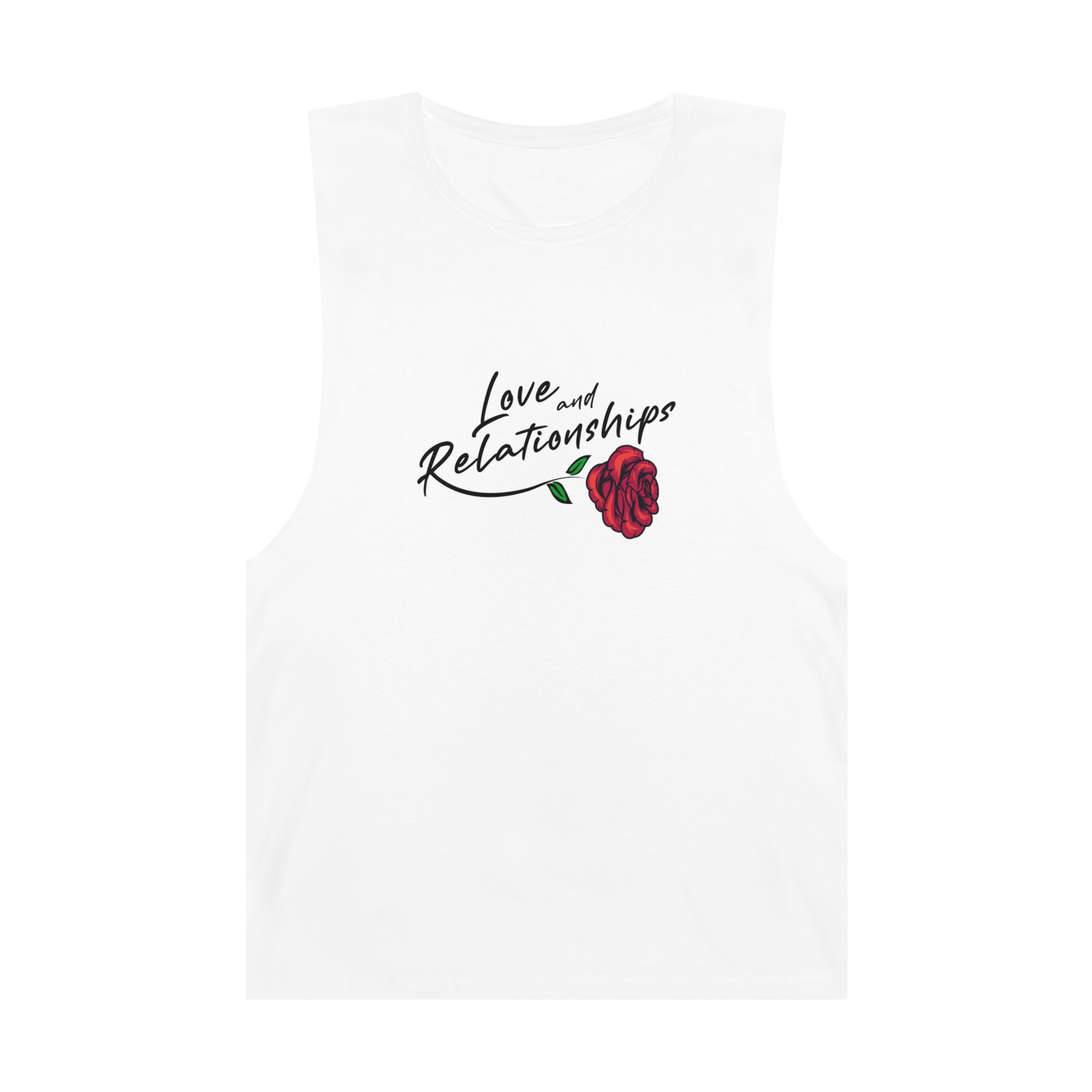 Men's Love & Relationships White Tank