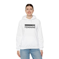 Woman's Feminine White Hoodie