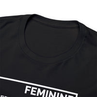 Women's Feminine Black T-Shirt