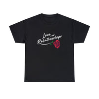 Men's Love & Relationships Black T-Shirt