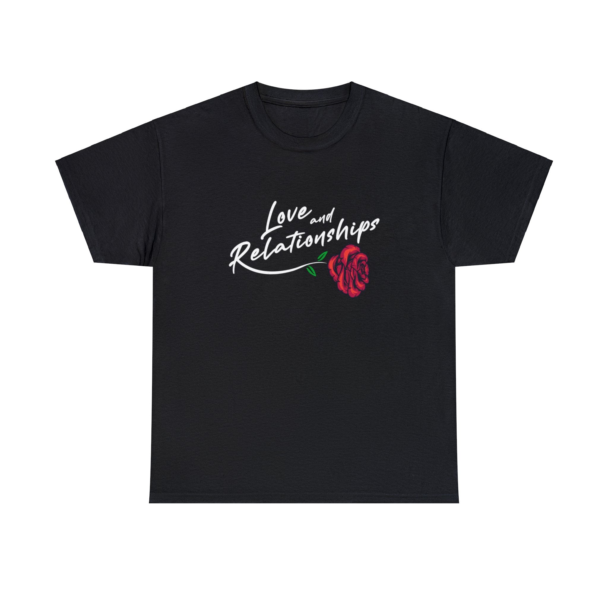 Men's Love & Relationships Black T-Shirt