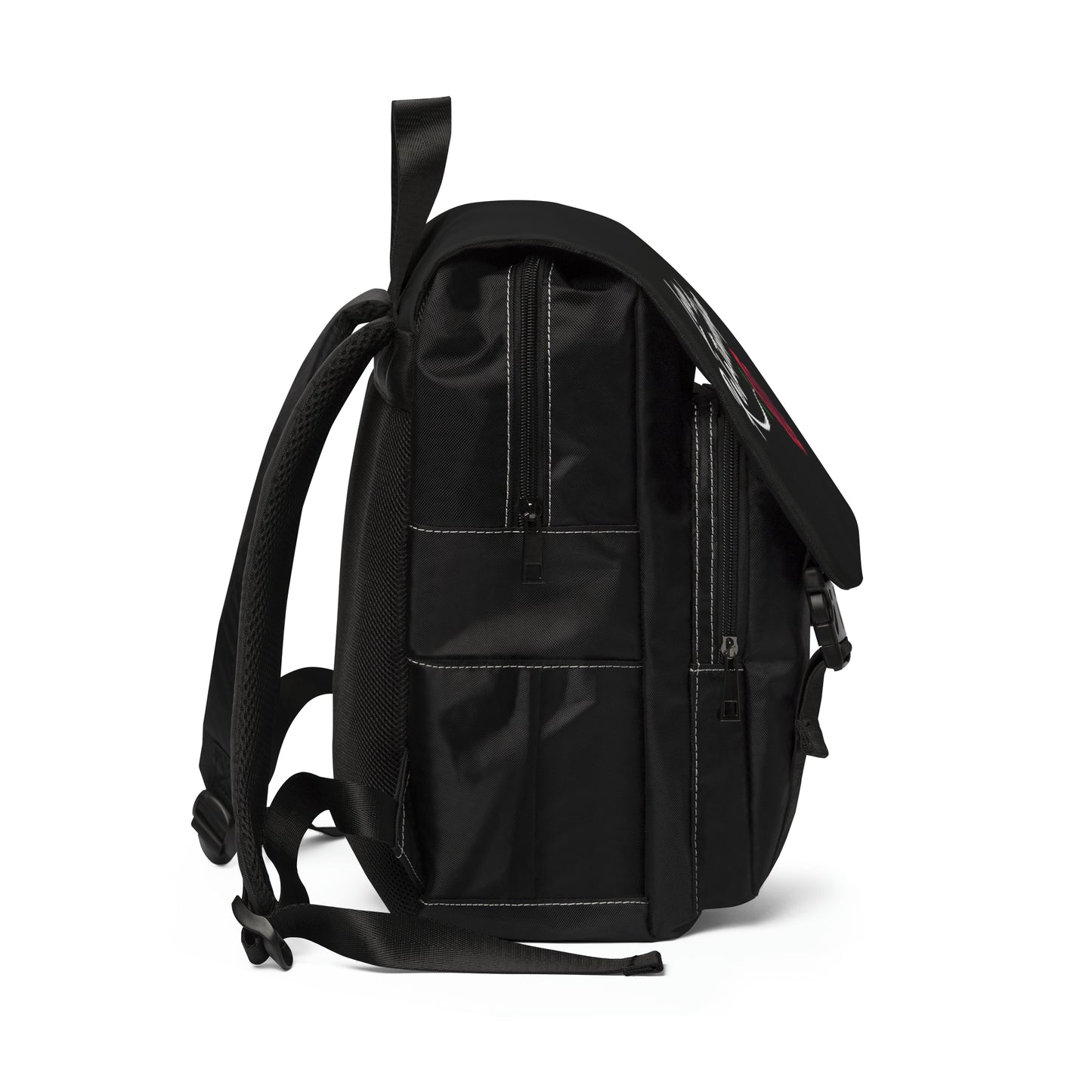 Love & Relationships Black Casual Shoulder Backpack