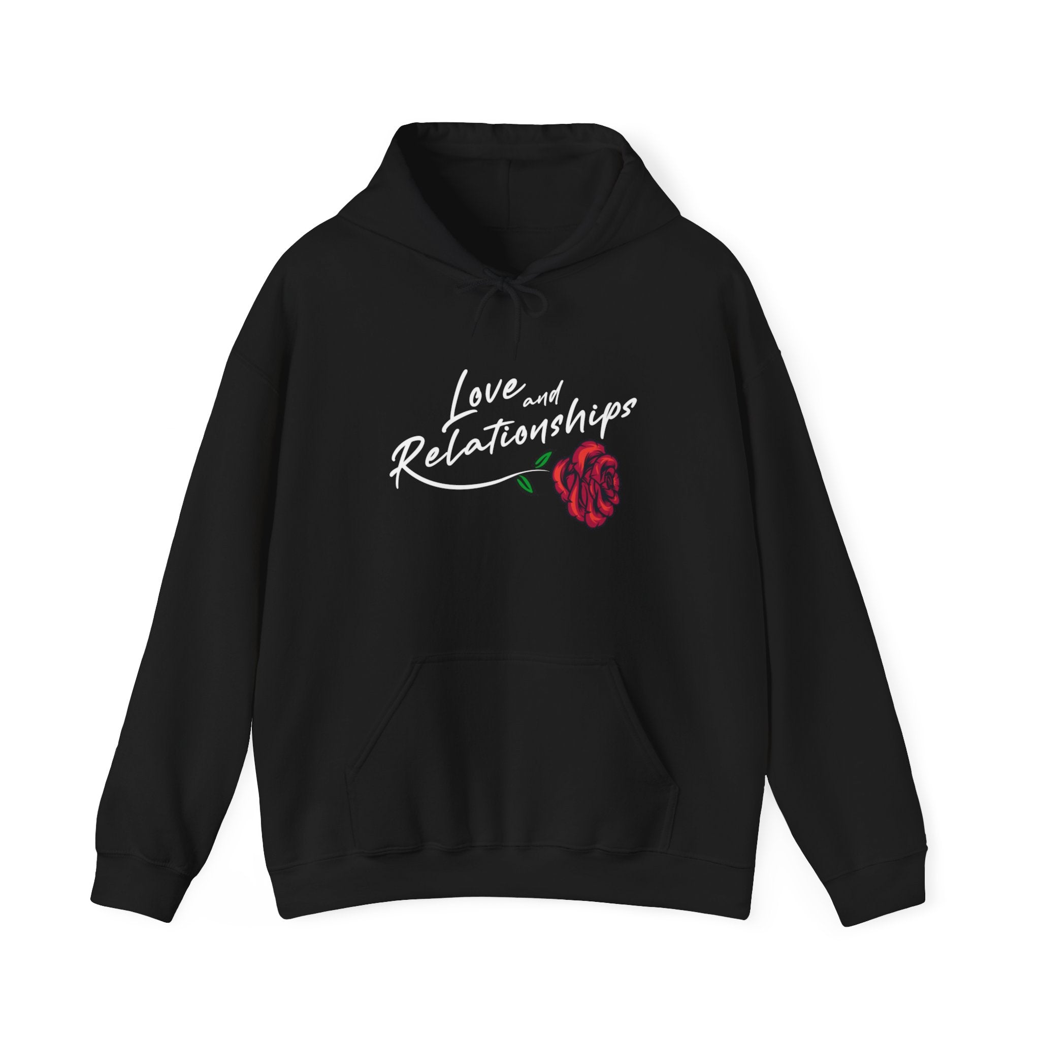 Men's Love & Relationships Black Hoodie