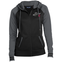 Love & Relationships Black Full-Zip Hooded Jacket