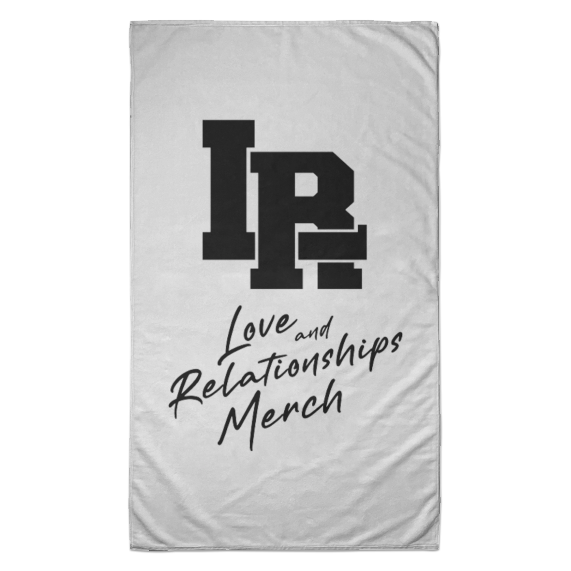 LR Merch White Bath Towel