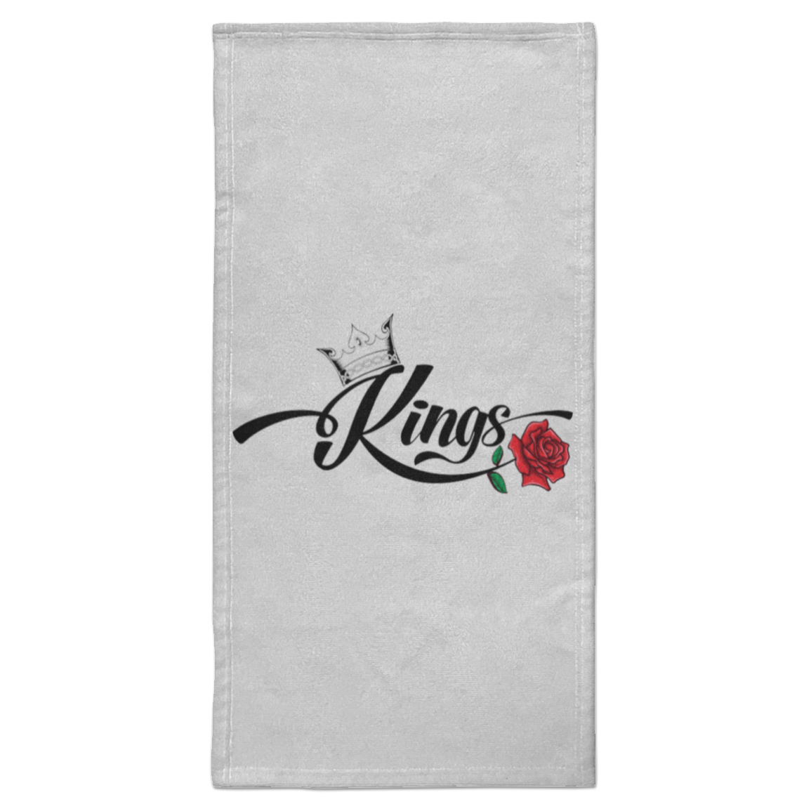 Men's King White Hand Towel