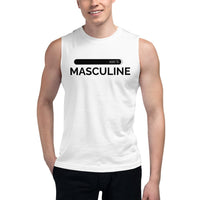 Men's Masculine White Tank