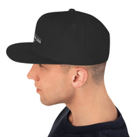 Never Settle For Less Black Snapback Hat