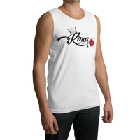 Men's King White Tank