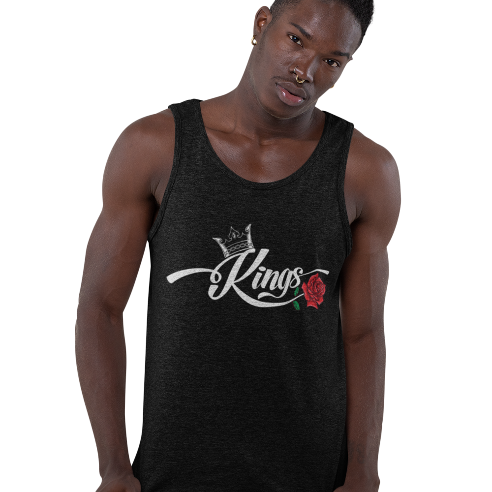 Men's King Black Tank